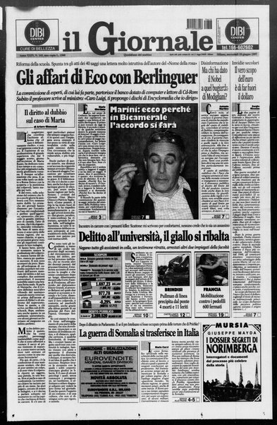 Il giornale : quotidiano del mattino